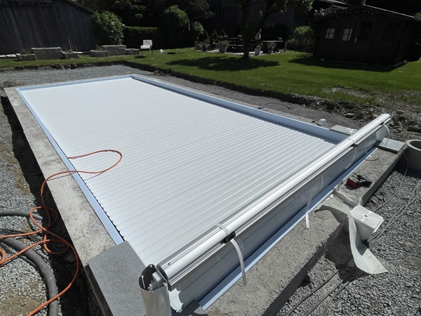 Installationsbeispiel Oberflurrollladen