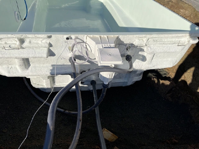 Beispiel Poolverrohrung